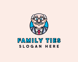 Old Bald Man logo design