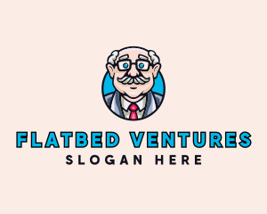 Old Bald Man logo design