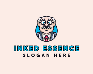 Old Bald Man logo design