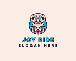 Old Bald Man logo design