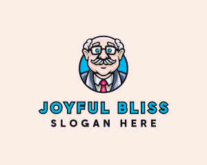 Old Bald Man logo design