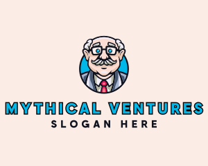 Old Bald Man logo design