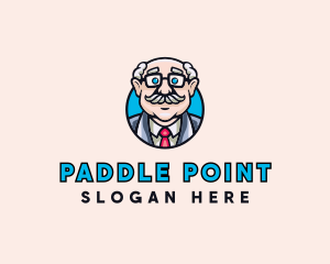 Old Bald Man logo design