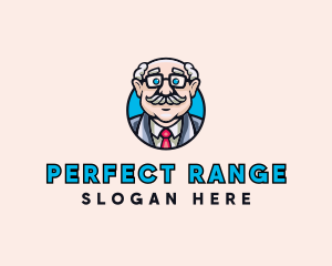 Old Bald Man logo design