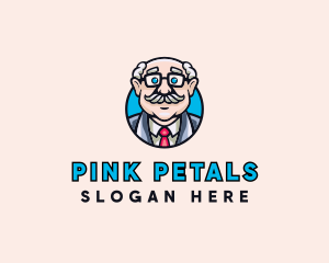 Old Bald Man logo design