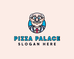 Old Bald Man logo design