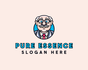 Old Bald Man logo design