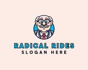 Old Bald Man logo design