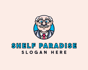 Old Bald Man logo design