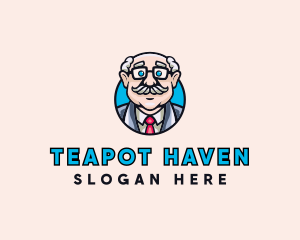 Old Bald Man logo design