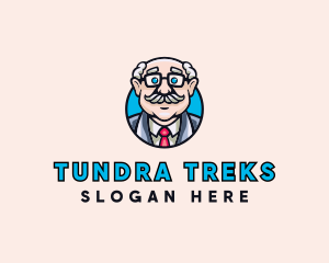 Old Bald Man logo design