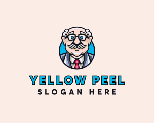 Old Bald Man logo design