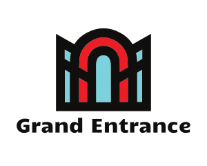 Archway Door Architecture logo design