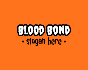 Pumpkin Halloween Font logo