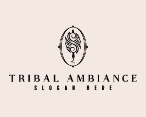 Tribal Tattoo Pen logo design