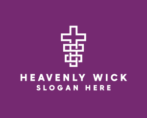 Heaven Cross Fellowship logo design