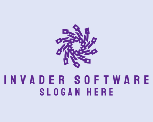 Spiral Tech Software logo design