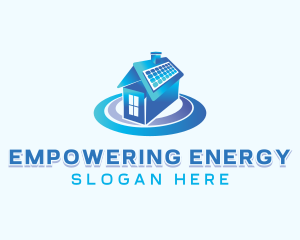 Roof Solar Panel logo design