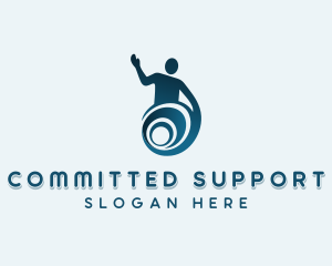 Community Foundation Disability logo design