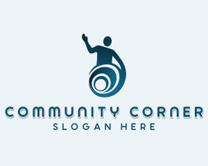 Community Foundation Disability logo design