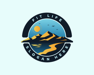Mountain Landscape Shore logo