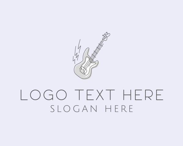 Acoustic Band logo example 2