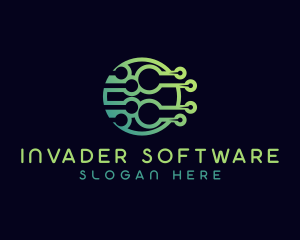 Artificial Intelligence Software logo design