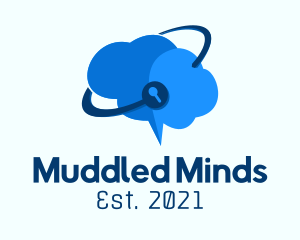 Mind Cloud Security logo design