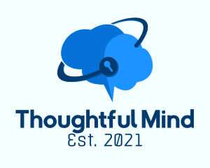 Mind Cloud Security logo design