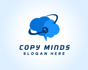 Mind Cloud Security logo design