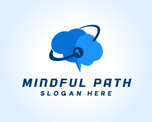 Mind Cloud Security logo design