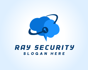 Mind Cloud Security logo design