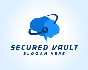 Mind Cloud Security logo design