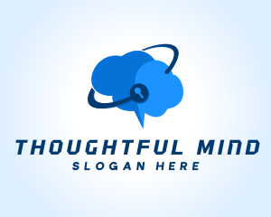 Mind Cloud Security logo design