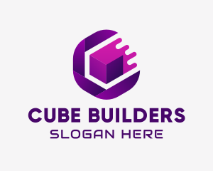 Digital Cube Photography logo design