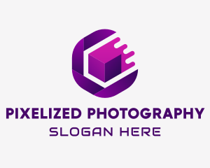 Digital Cube Photography logo design