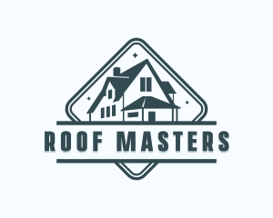 Roof Renovation Roofing logo design