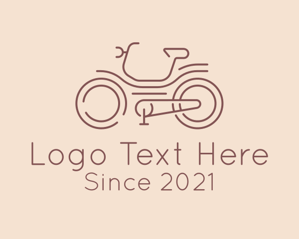 Bicycle logo example 4