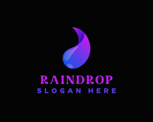 Water Drop Liquid logo