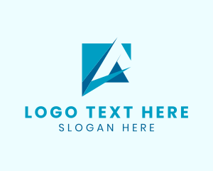  Triangle Company Letter A logo