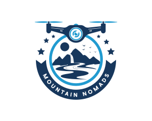 Mountain Drone Camera logo design