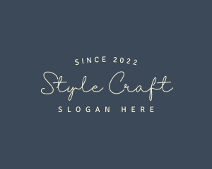 Simple Cursive Style logo