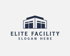 Logistics Storage Building logo design