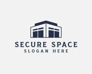 Logistics Storage Building logo design