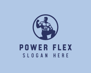 Fitness Trainer Gym logo design