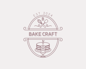 Dessert Cake Baking logo design