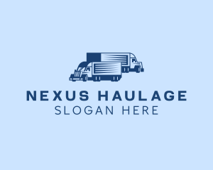 Truck Fleet Haulage logo design