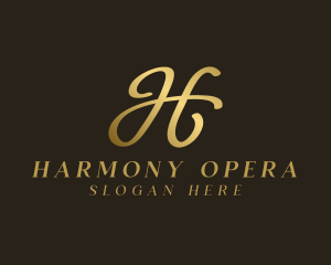 Elegant Boutique Letter H logo design