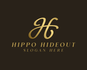 Elegant Boutique Letter H logo design