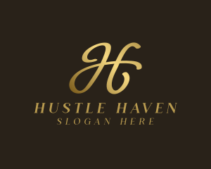 Elegant Boutique Letter H logo design